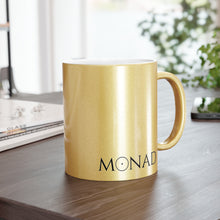 Load image into Gallery viewer, Sitara&#39;s Choice | Crystalline Metallic Mug from the Exclusive Monad Series (Silver\Gold)
