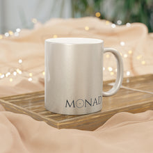 Load image into Gallery viewer, Sitara&#39;s Choice | Crystalline Metallic Mug from the Exclusive Monad Series (Silver\Gold)
