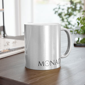 Sitara's Choice | Crystalline Metallic Mug from the Exclusive Monad Series (Silver\Gold)