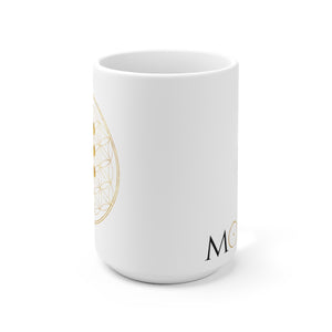 White Monad Activated Ceramic Mug